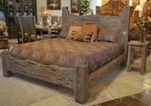  Rustic bed
